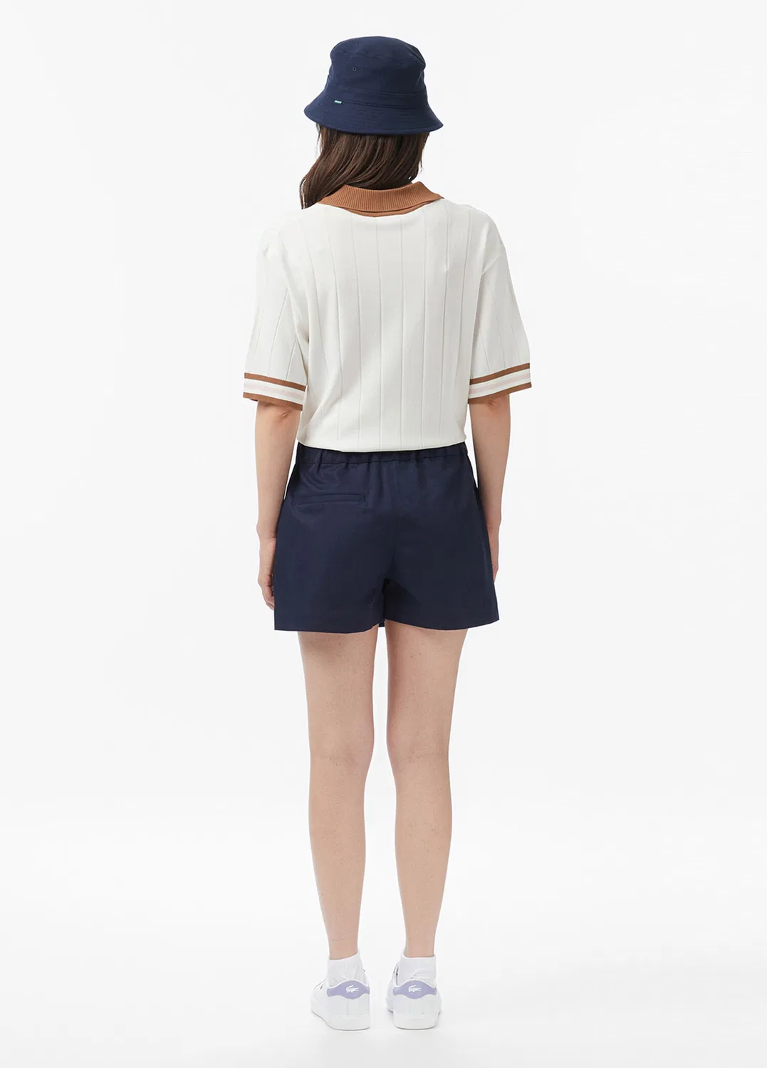 Юбка-шорты Lacoste Classic Fit, темно-синий — фото 2