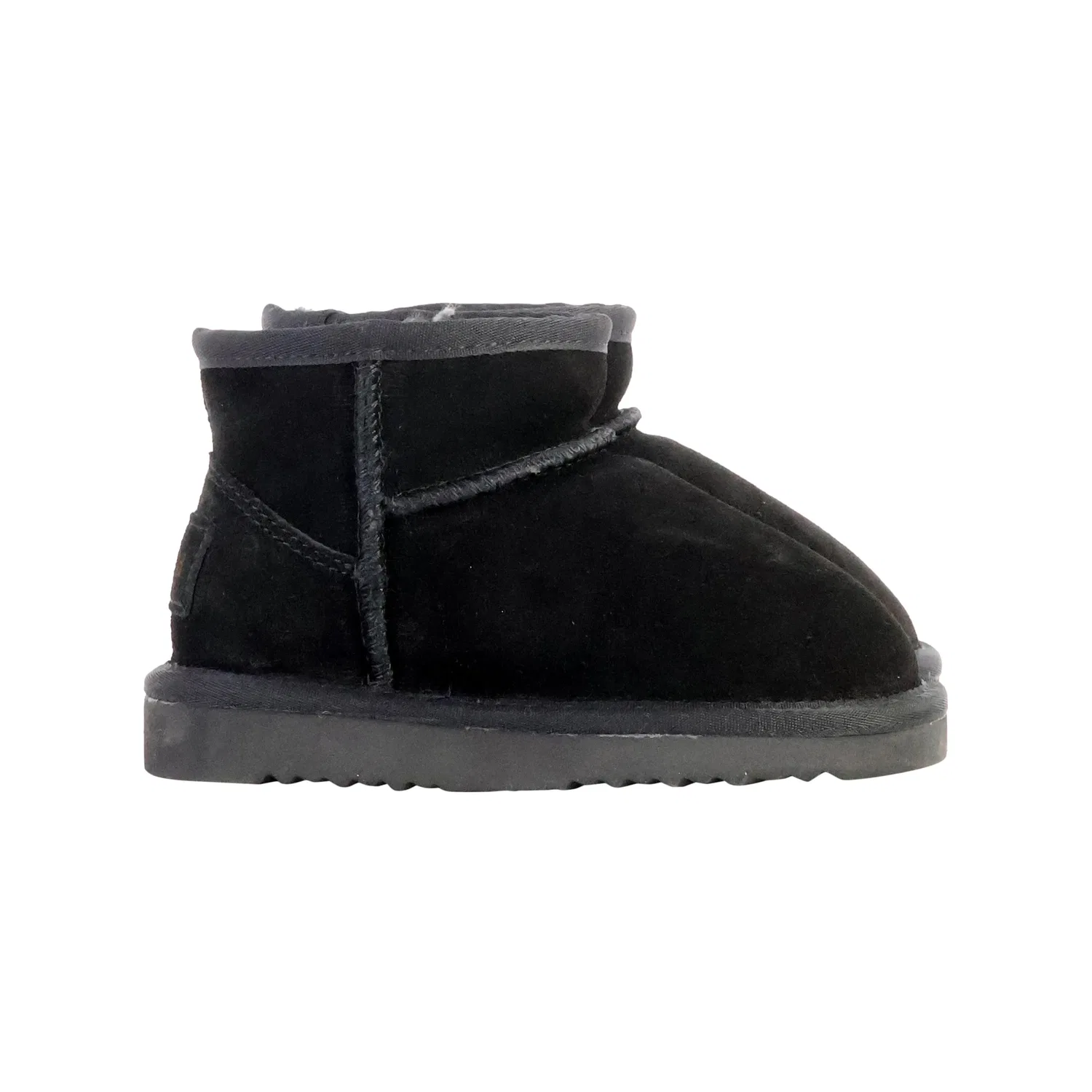 Ботинки детские кожаные Bota Alta Merino Natural World, черный — фото 2