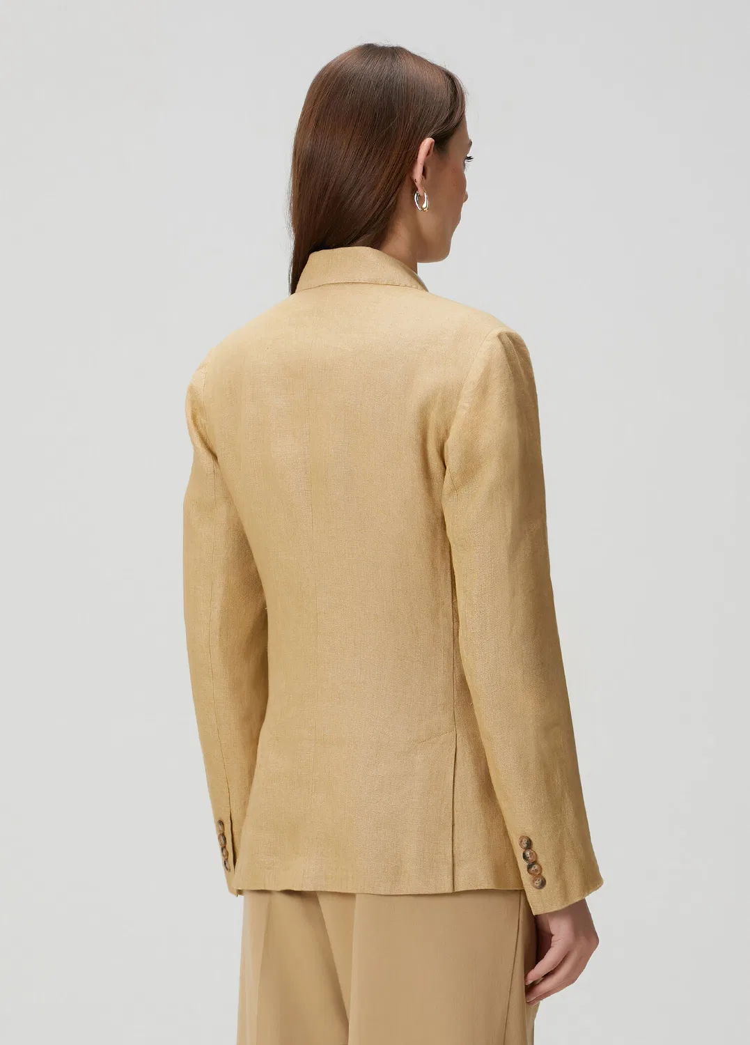 Блейзер двубортный Polo Ralph Lauren, camel — фото 4