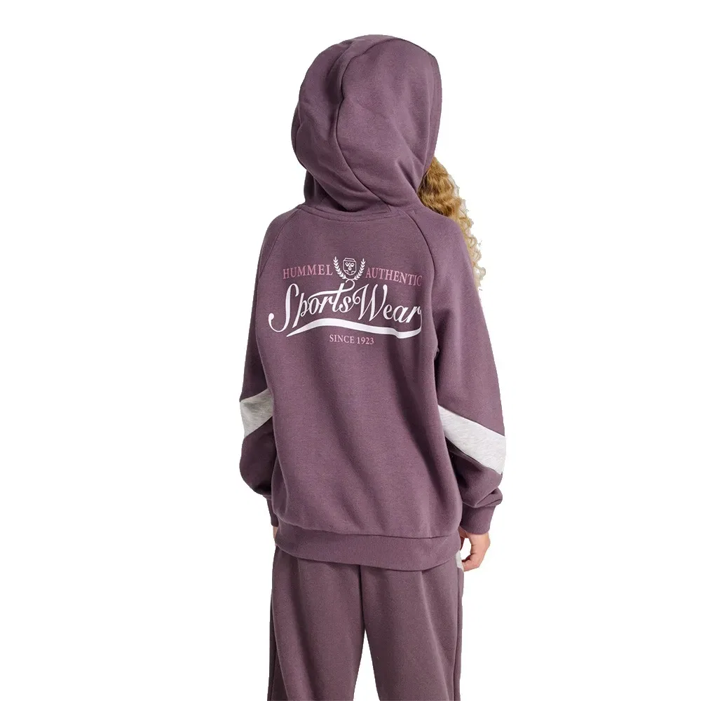 Худи свободного кроя Loose BTS Hummel, фиолетовый — фото 2