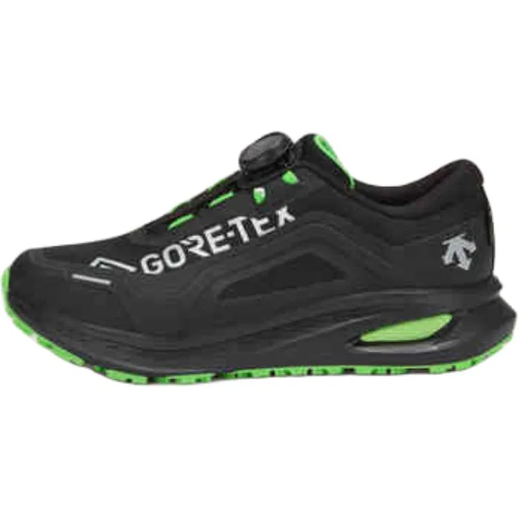 Детские кроссовки для бега с принтом Descente Running, Black Green
