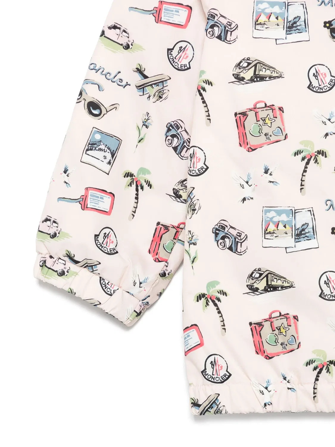 Куртка Hilda Moncler, розовый — фото 2