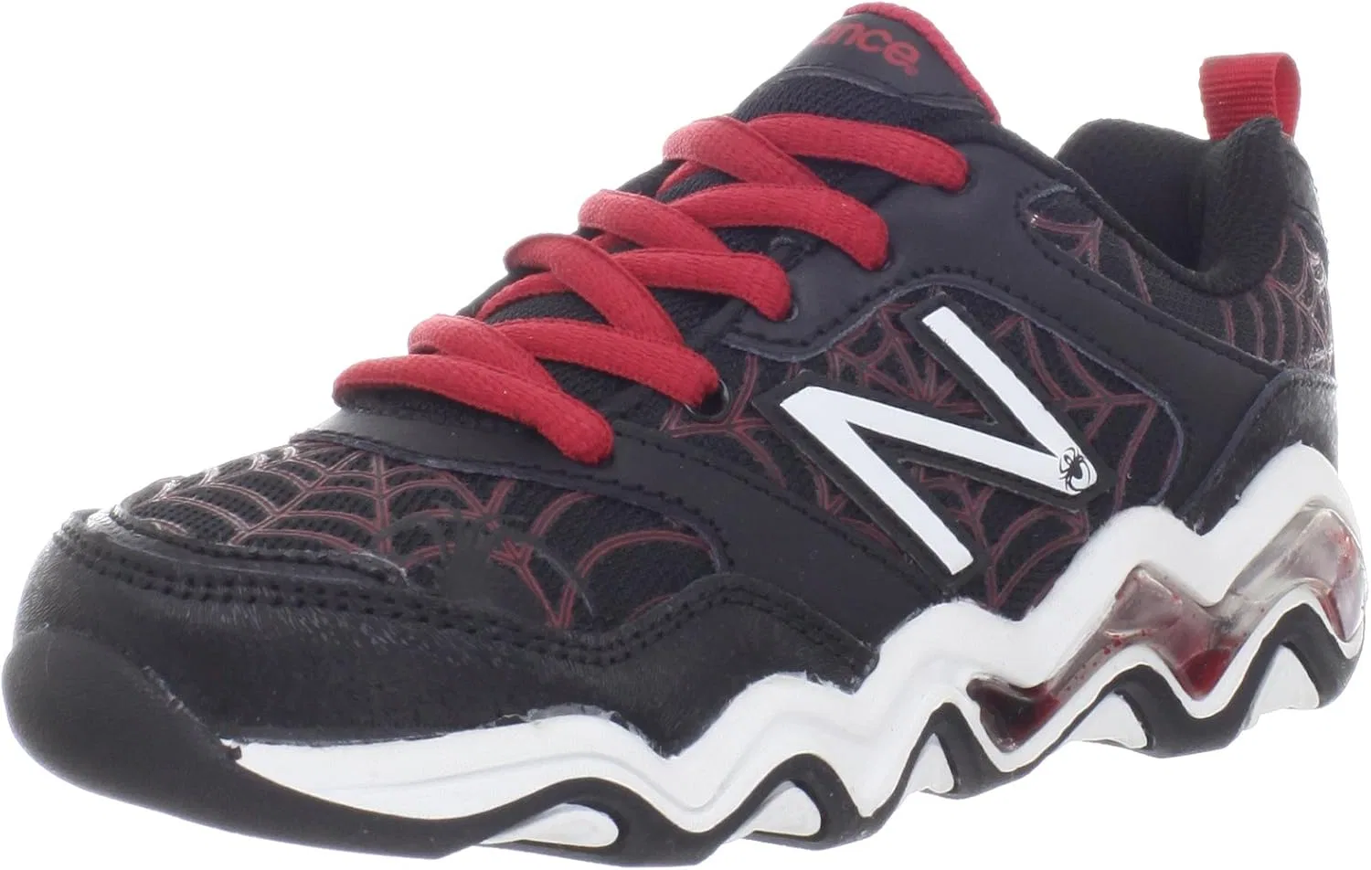 Детские кроссовки с принтом Tetragel New Balance, Black/Red
