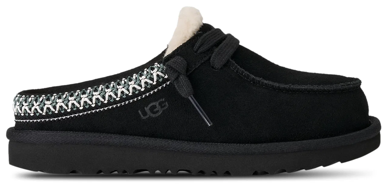 Детские мюли Tasman UGG, черный/серый