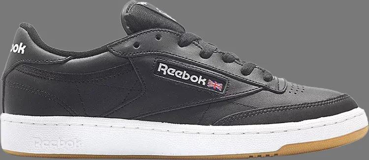 

Кроссовки club c 85 'black white' Reebok, черный, Черный;серый, Кроссовки club c 85 'black white' Reebok, черный