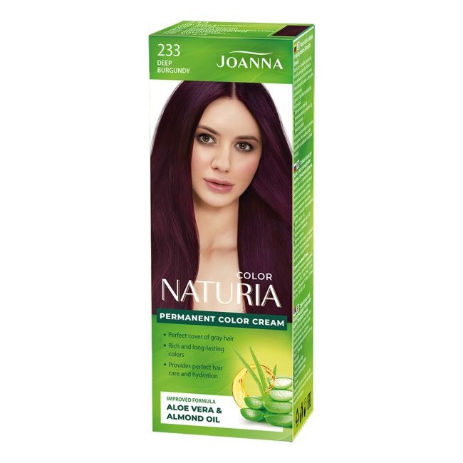 

Краска для волос Naturia Joanna, цвет 233 deep burgundy