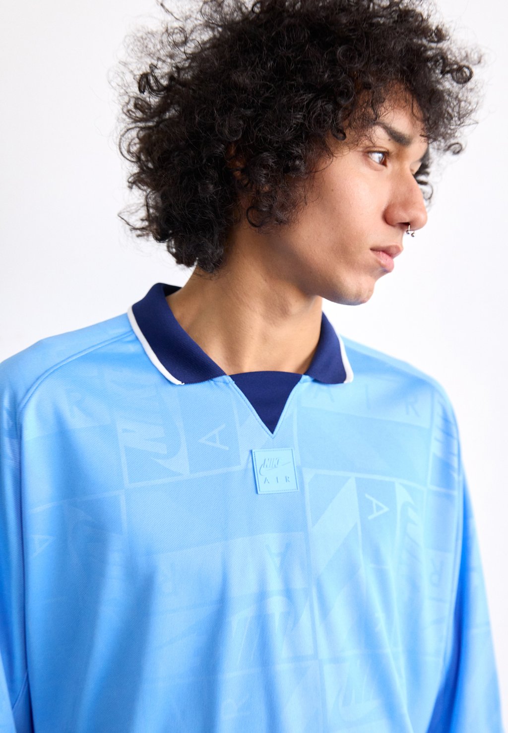 Топ с длинными рукавами AIR Nike Sportswear, синий — фото 4