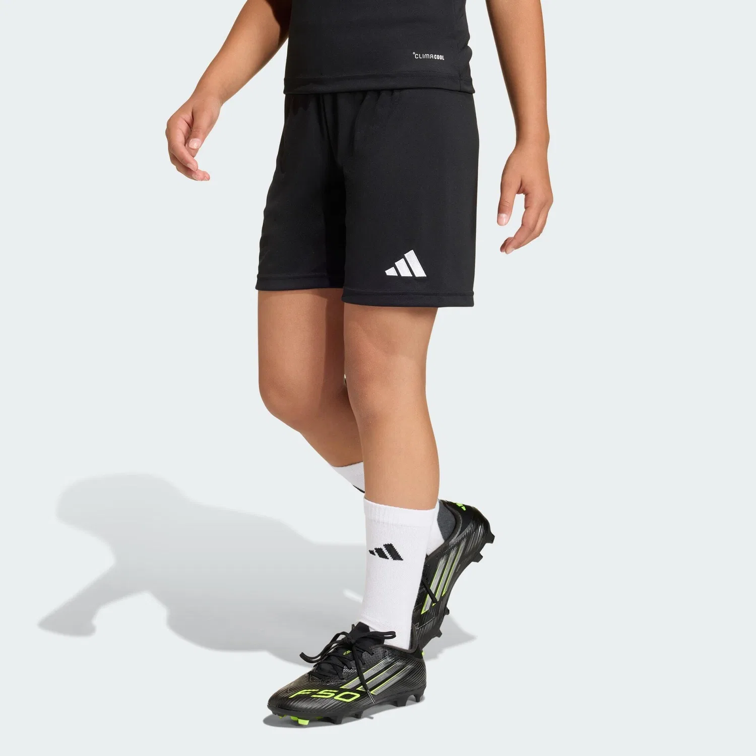 Детские шорты с технологией Climacool Entrada26 Adidas, Schwarz