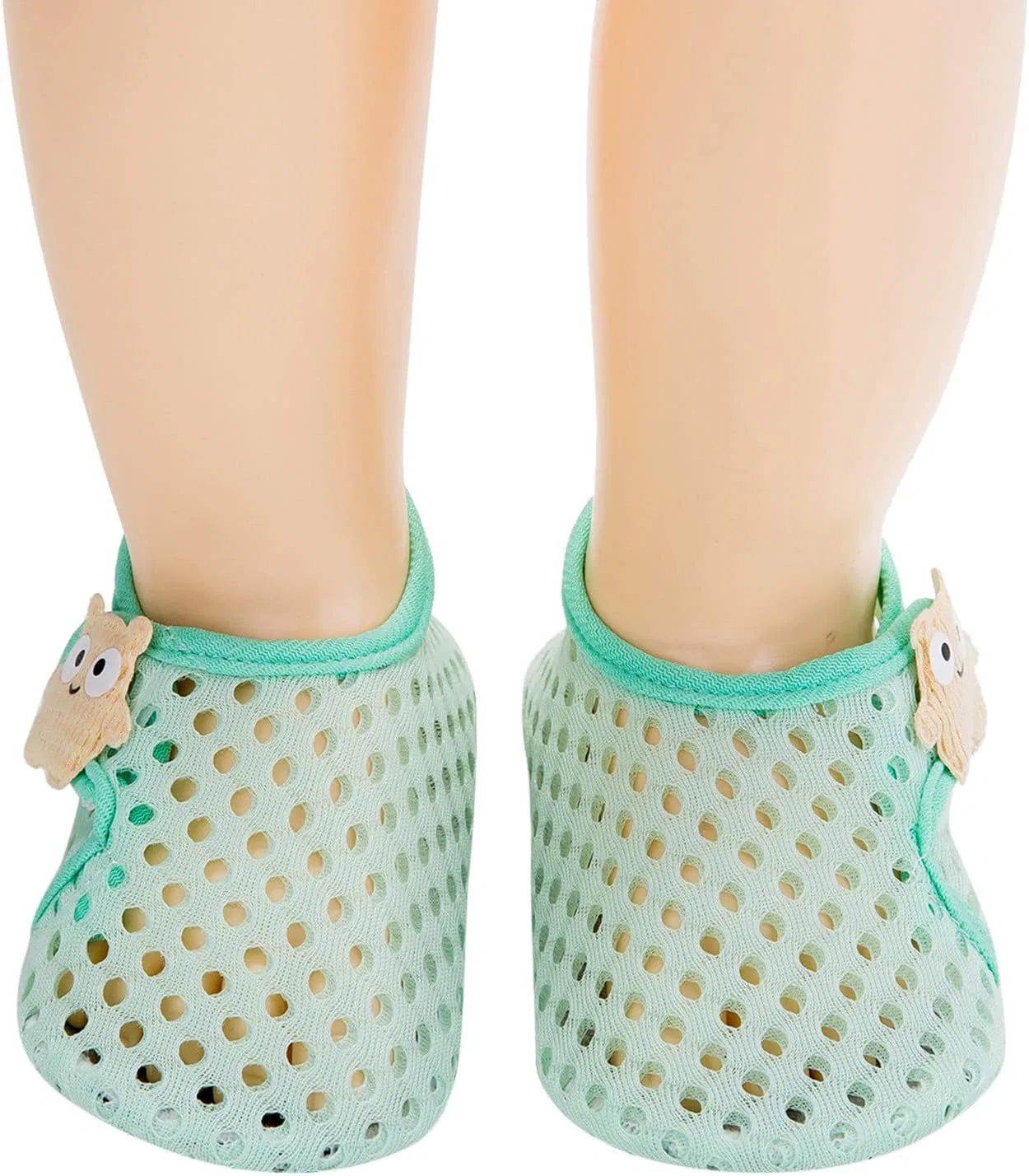 Детские зимние ботинки для мальчиков с принтом животных High Top Sneakers, Mint Green — фото 4