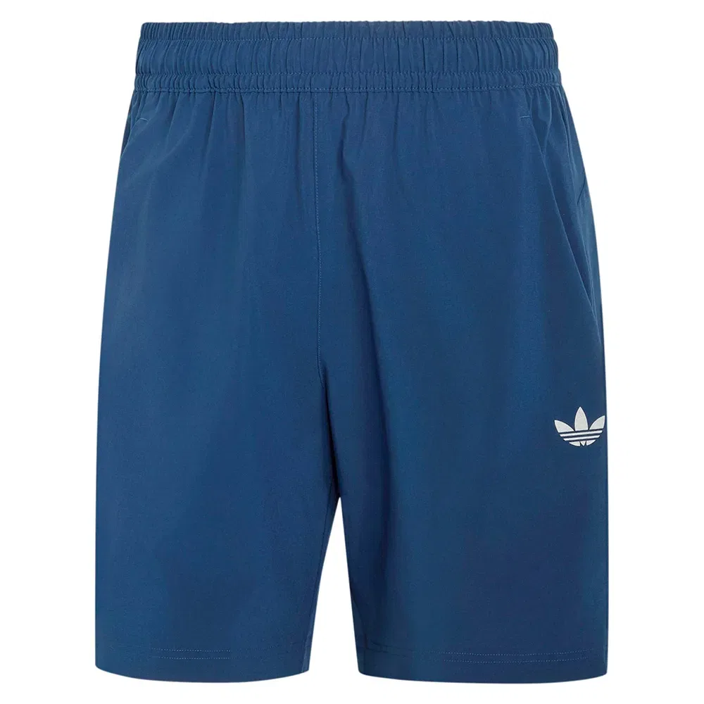 Мужские шорты с принтом Tech Trefoil Essentials Adidas Originals, Blue — фото 2