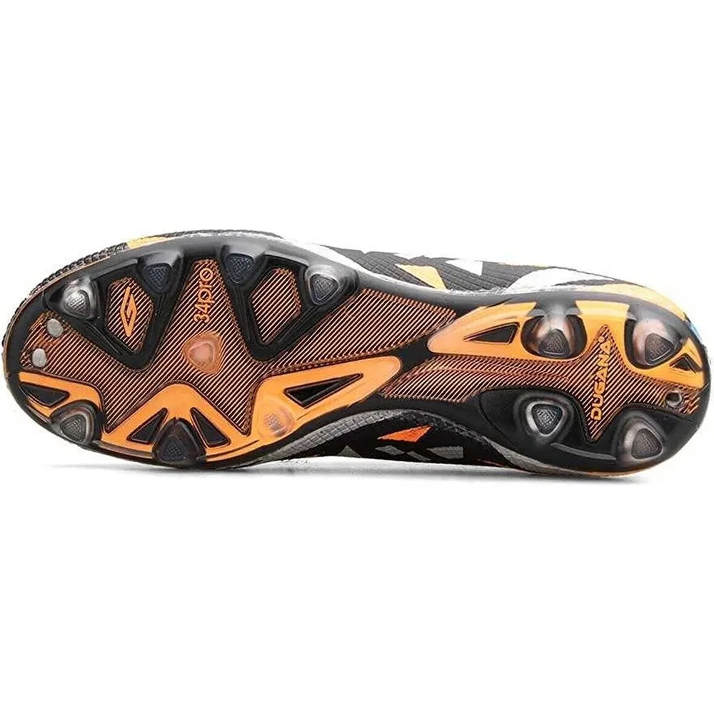 Детские футбольные бутсы для мальчиков с носком Black Orange Dugana — фото 4