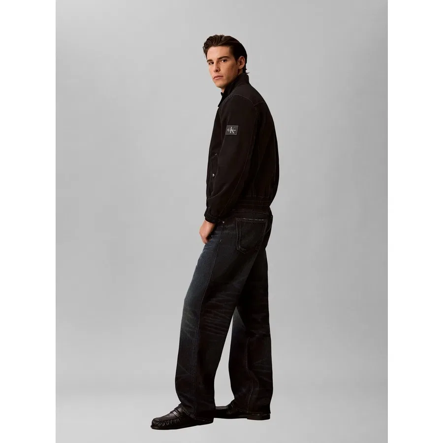 Мужские джинсы Calvin Klein 90S Straight Timber, 4DQ, Темно-синий — фото 4