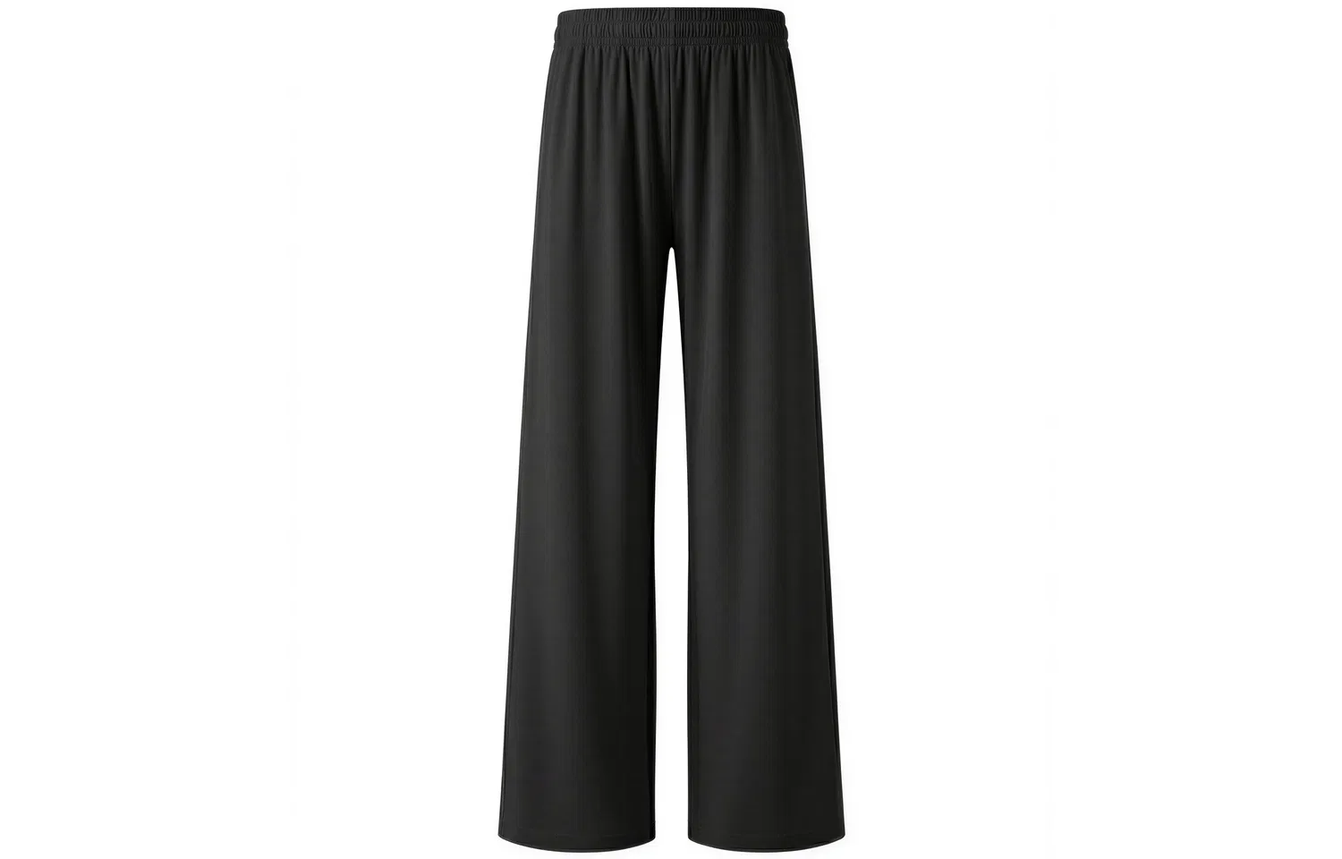 Женские брюки свободного кроя Black Premium Upgraded Smooth Ice Silk YALU — фото 4