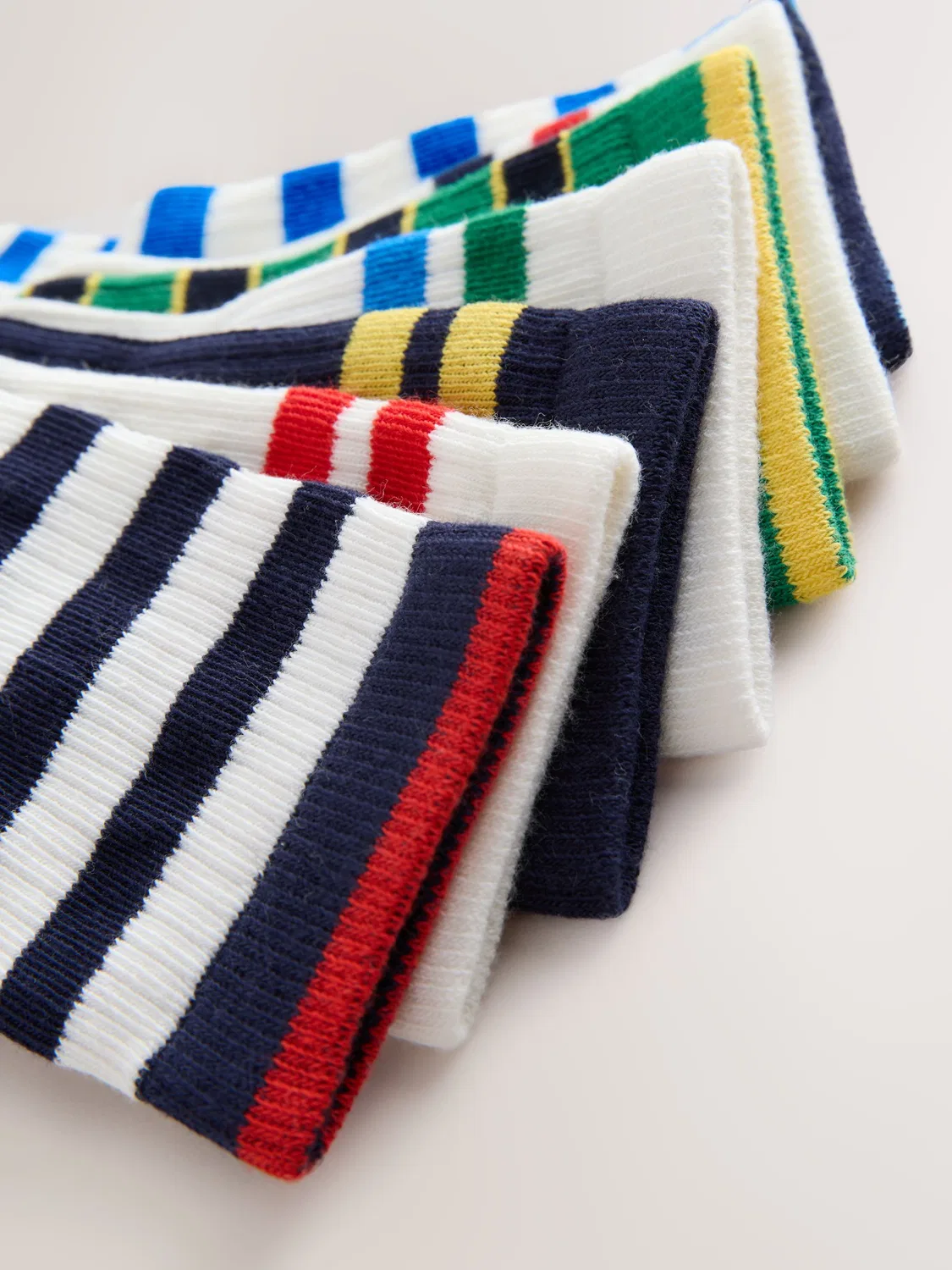 Носки Varsity Cotton Rich Stripe Socks 7 Pack Next, Varsity — фото 2