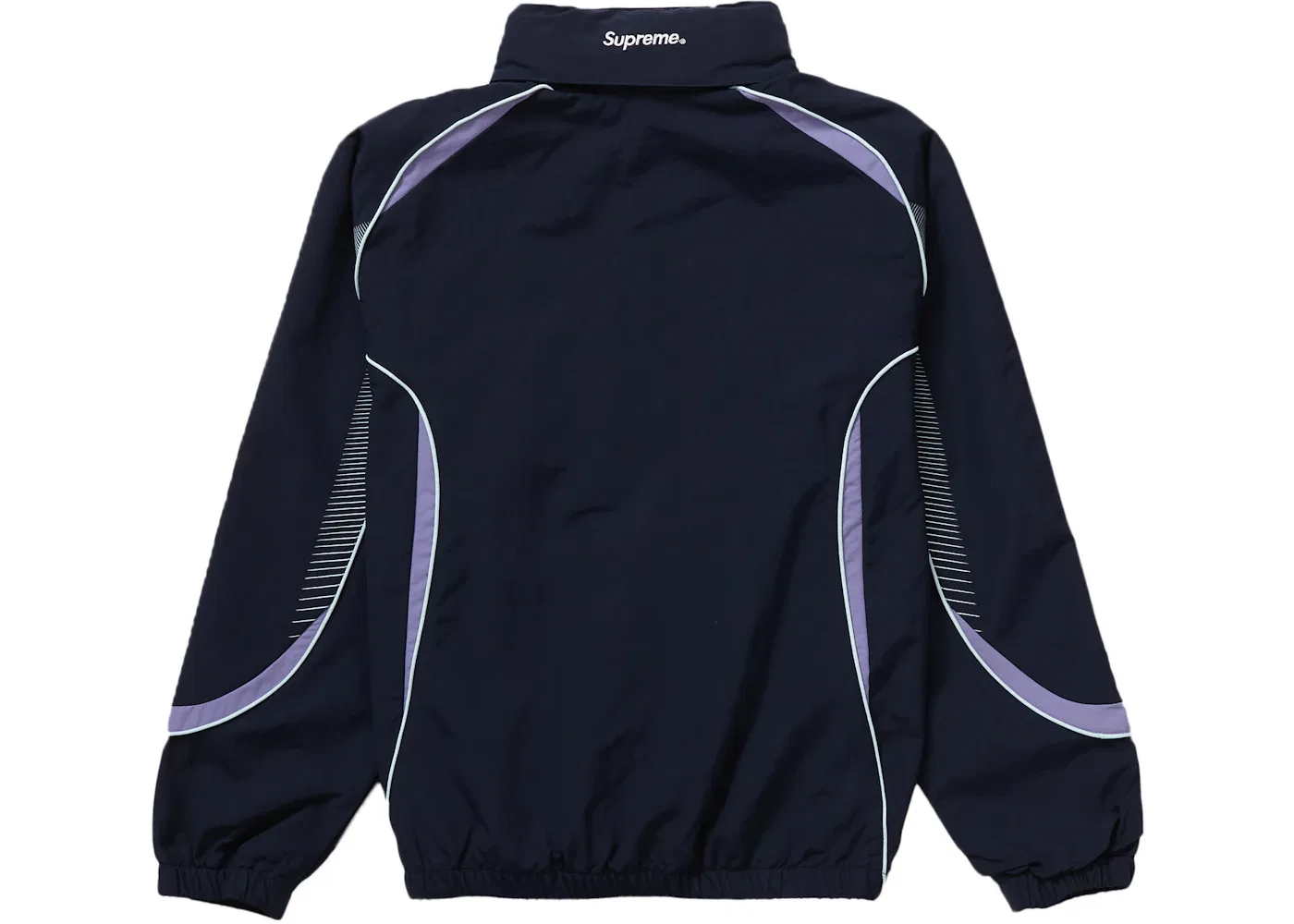 Мужская куртка-бомбер с длинным рукавом Umbro Track Jacket Supreme, Navy — фото 3