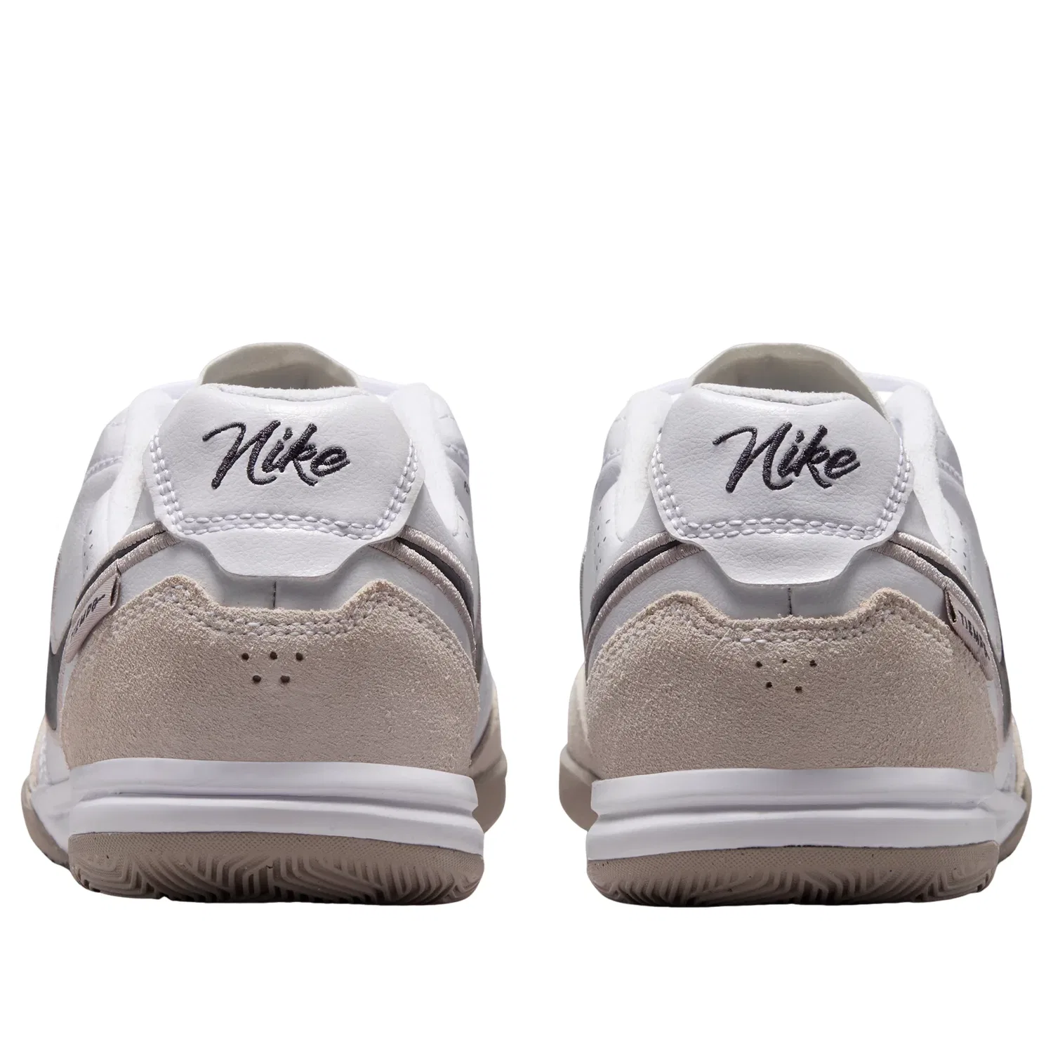 Детские кроссовки для футбола Nike Tiempo Streetgato White Moon Particle, белый — фото 3