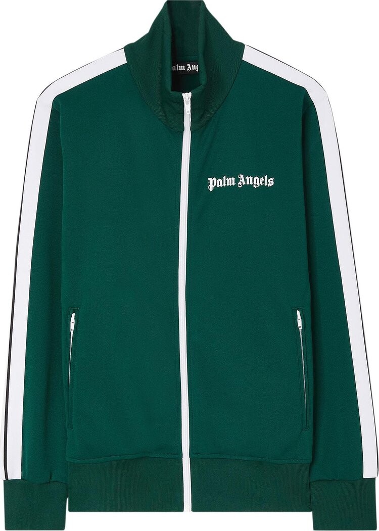 

Куртка Palm Angels Classic Track Jacket 'Green/White', зеленый