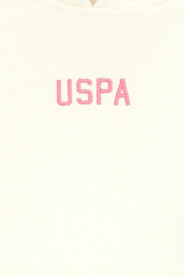 Детское худи для девочек хлопковое U.S. Polo Assn., Multicolor — фото 4