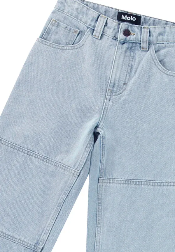 Брюки джинсовые Askane unisex Molo, Sun-bleach Blue, синий — фото 3