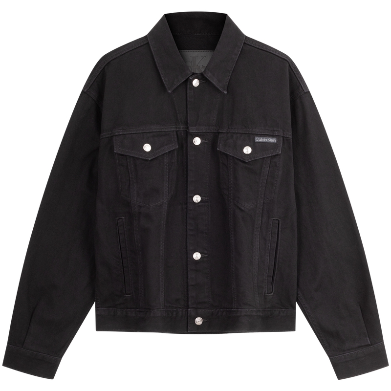 

Классическая рубашка-куртка Calvin Klein, JW4-Denim Black