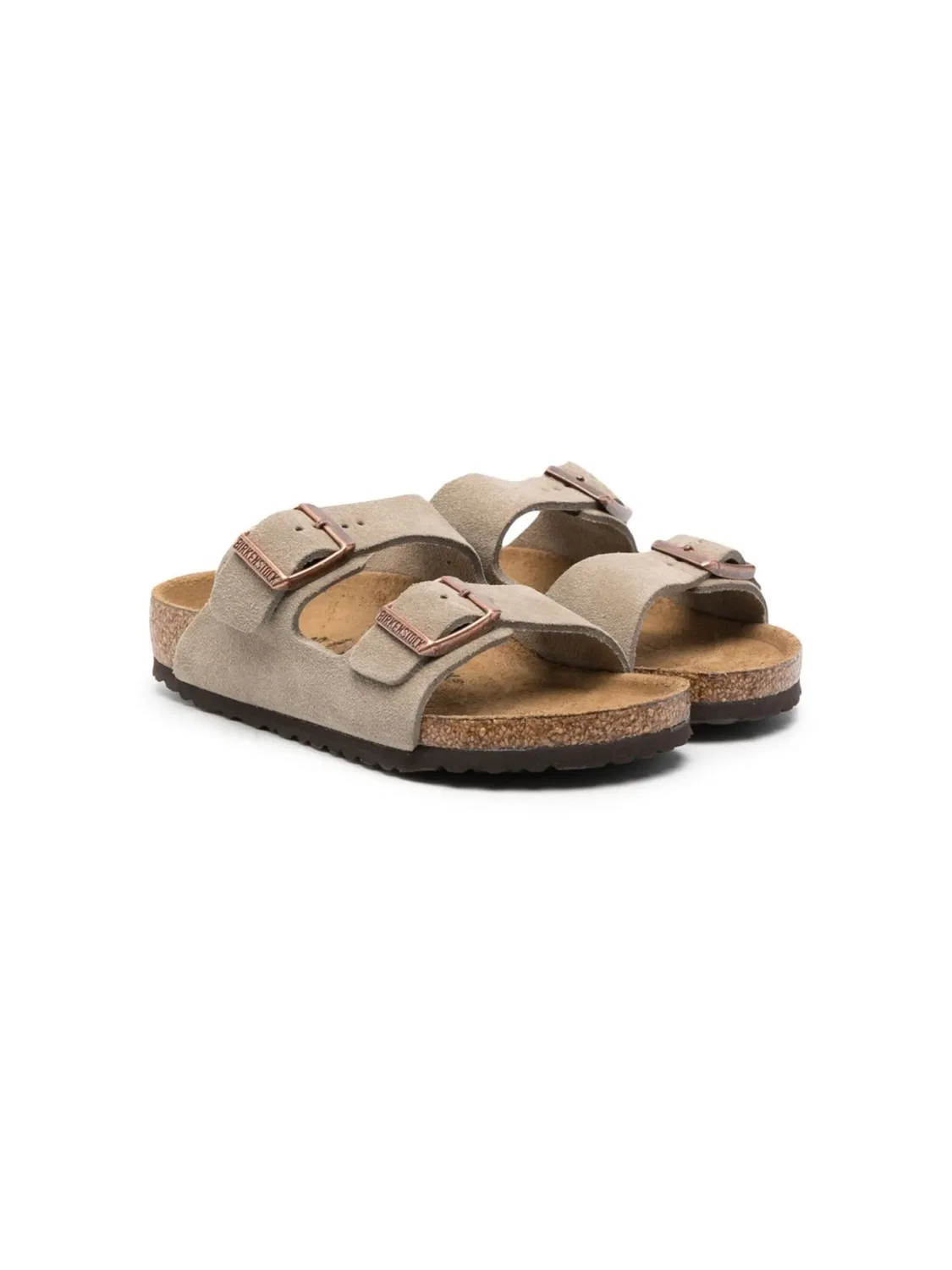 Birkenstock Сандалии Arizona зеленые кожаные