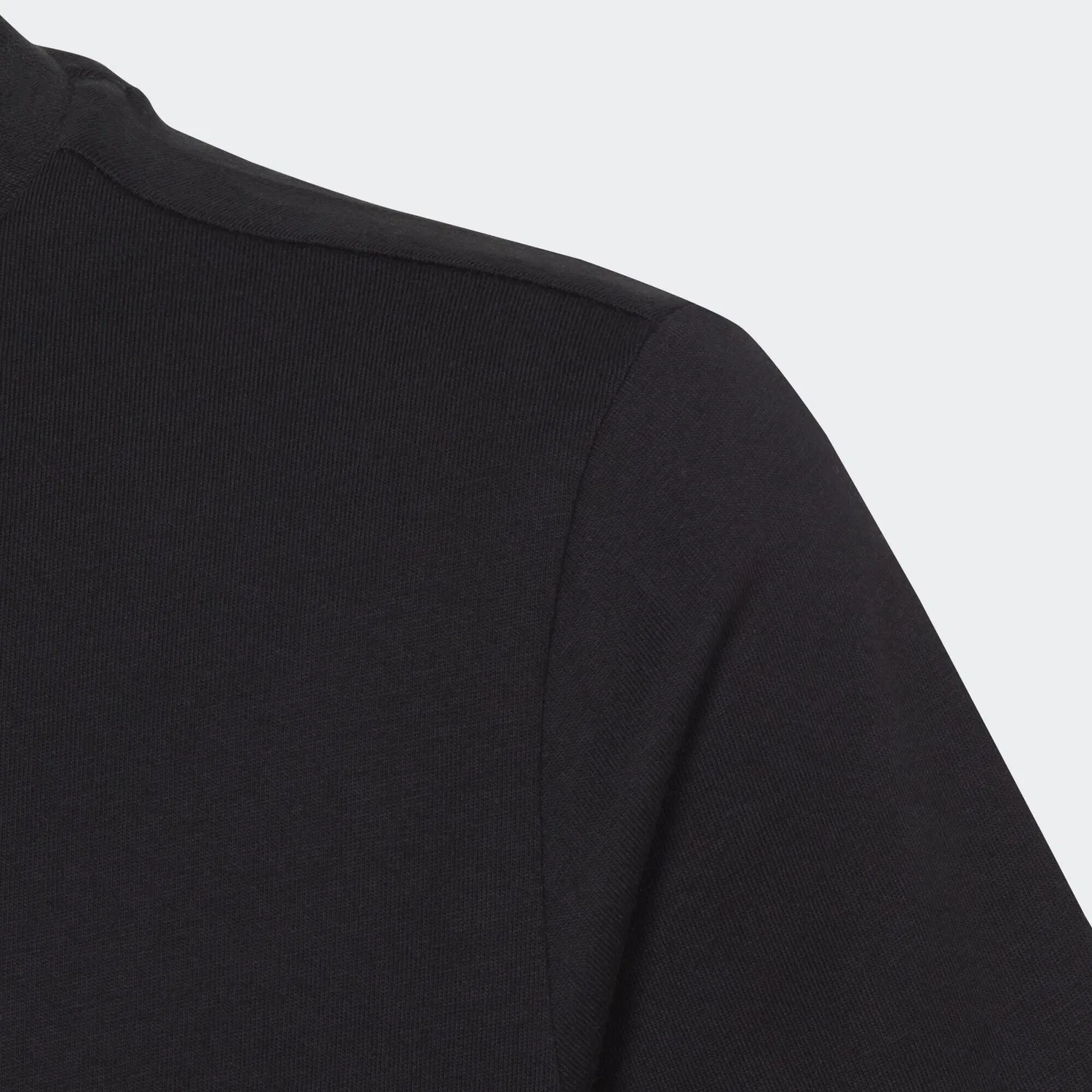 Детская футболка с принтом Essentials Big Logo Cotton Adidas, Schwarz Weiss — фото 4