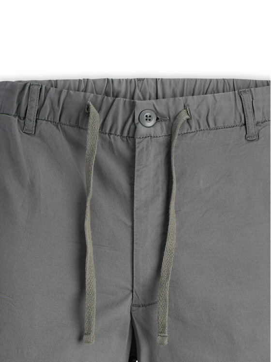 Шорты свободного кроя из ткани Jaiden 12275013 Jack&Jones Junior, серый — фото 3