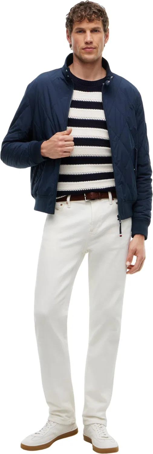 Мужское стеганое пальто Tommy Hilfiger, Navy Blue — фото 4