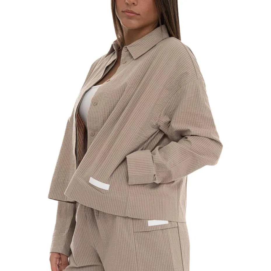 Женская рубашка EMPORIO ARMANI, Beige — фото 3