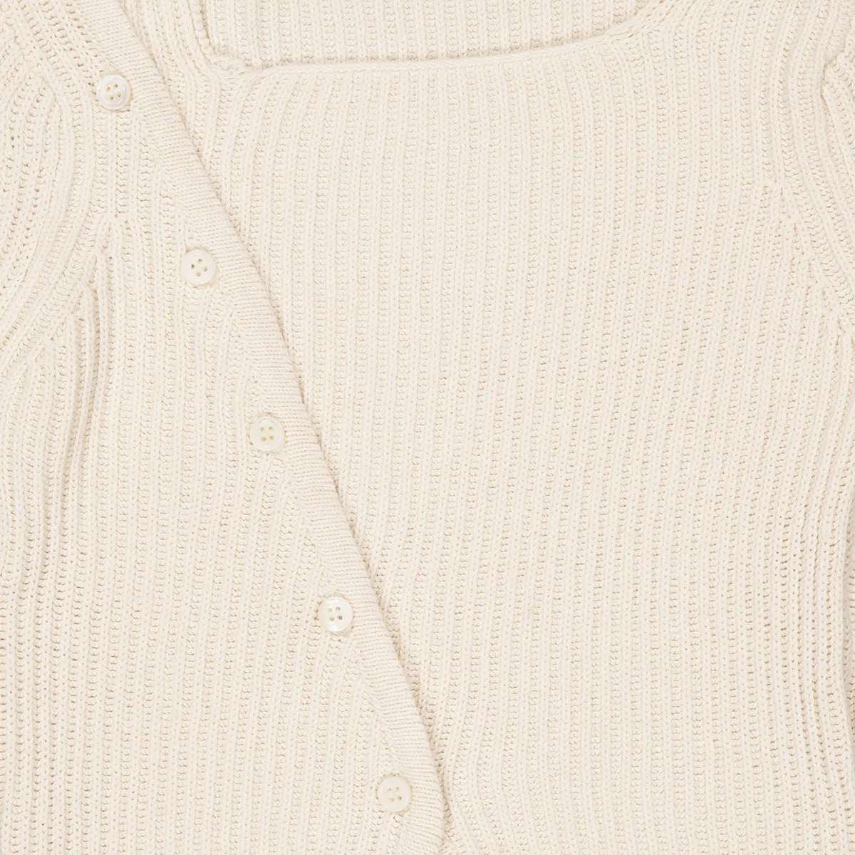 Свитер с ребристой вязкой Le Maile Pau Jacquemus, Beige — фото 2