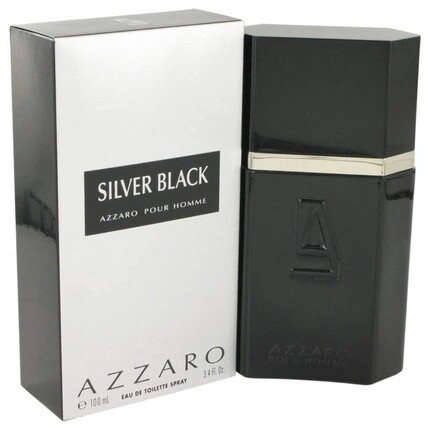 Туалетная вода Azzaro Silver Black 100 мл для мужчин — фото 3