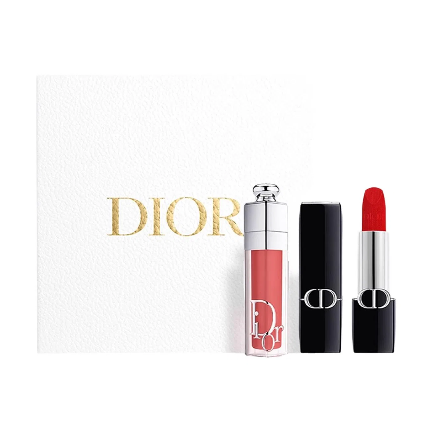 Женский набор для макияжа с губной помадой и блеском, DIOR, Blue Gold — фото 2