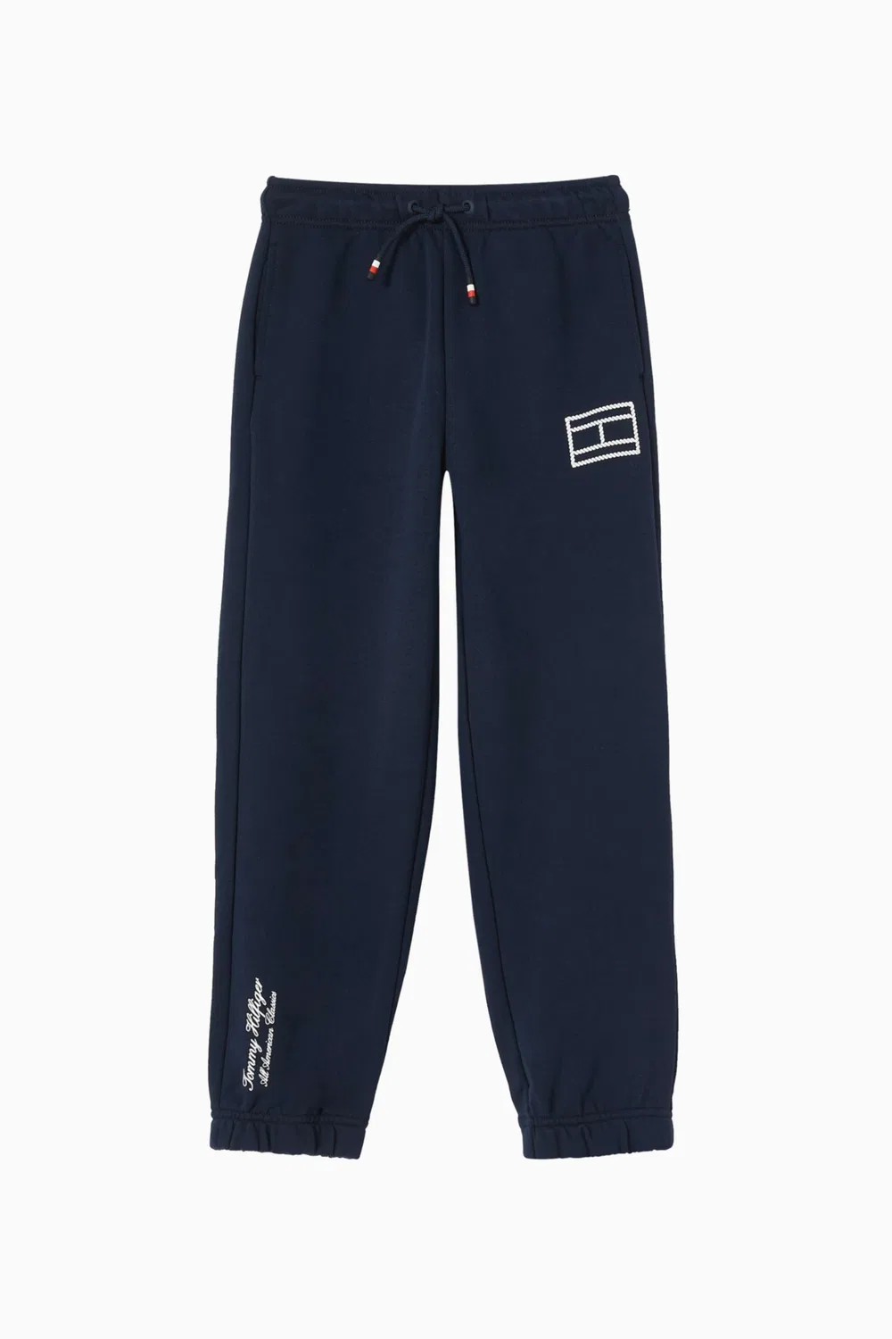 Штаны спортивные с принтом Outline Flag Tommy Hilfiger, синий