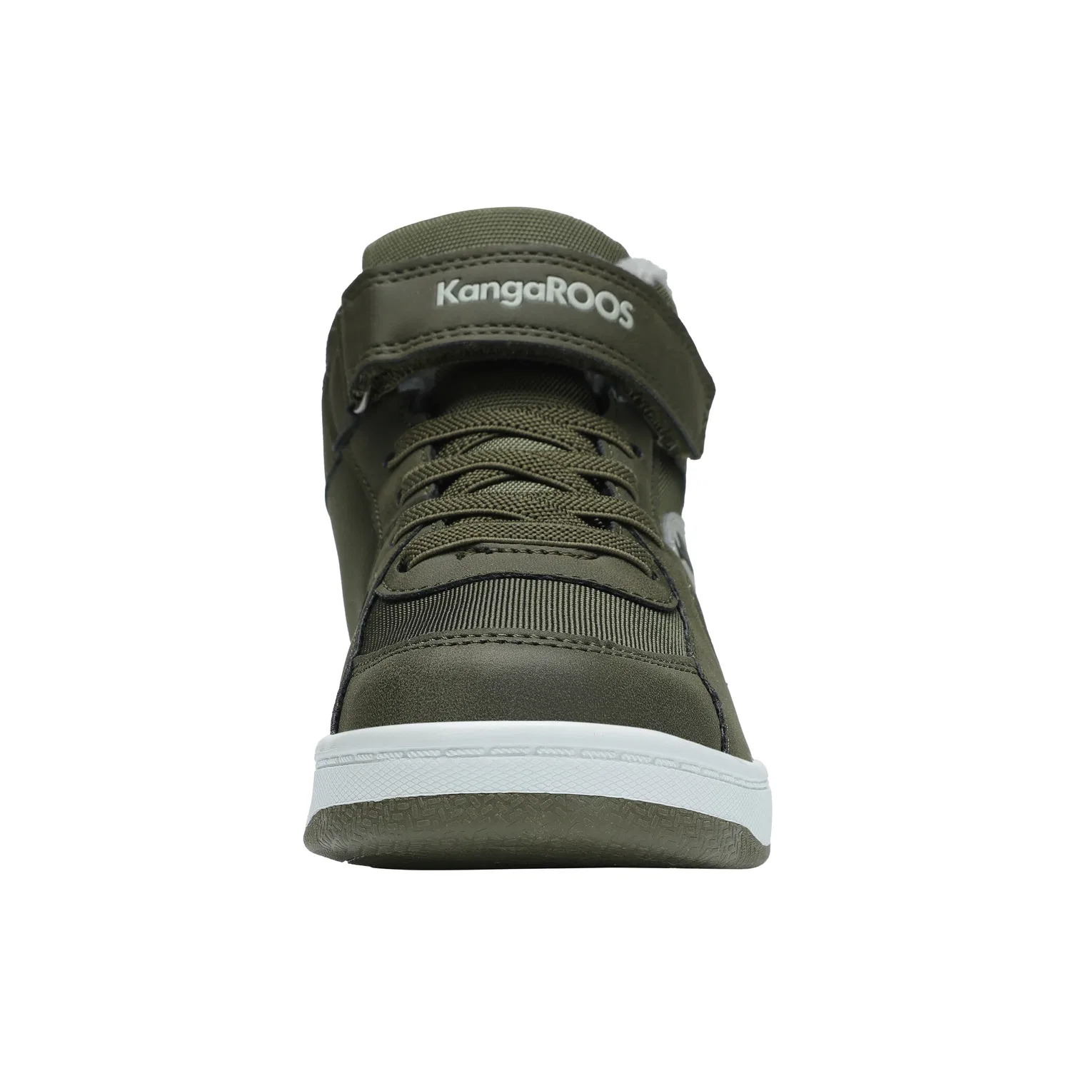 Детские зимние кроссовки с теплой подкладкой KangaROOS, Olive/Seagrass — фото 4