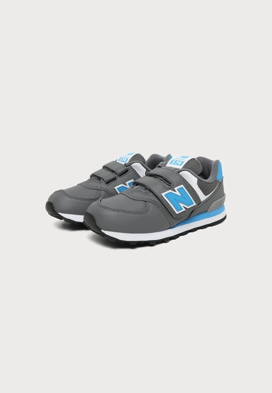 Кроссовки New Balance '574' темно-серого цвета — фото 3