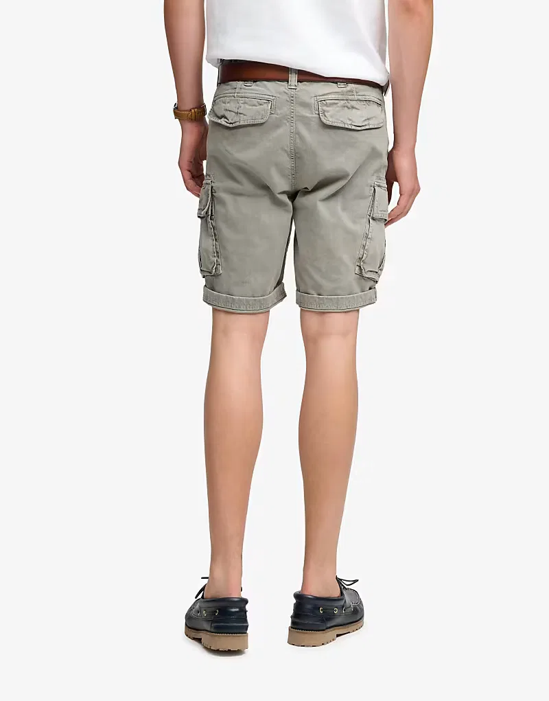 Шорты-карго Superdry Core светло-хаки — фото 4