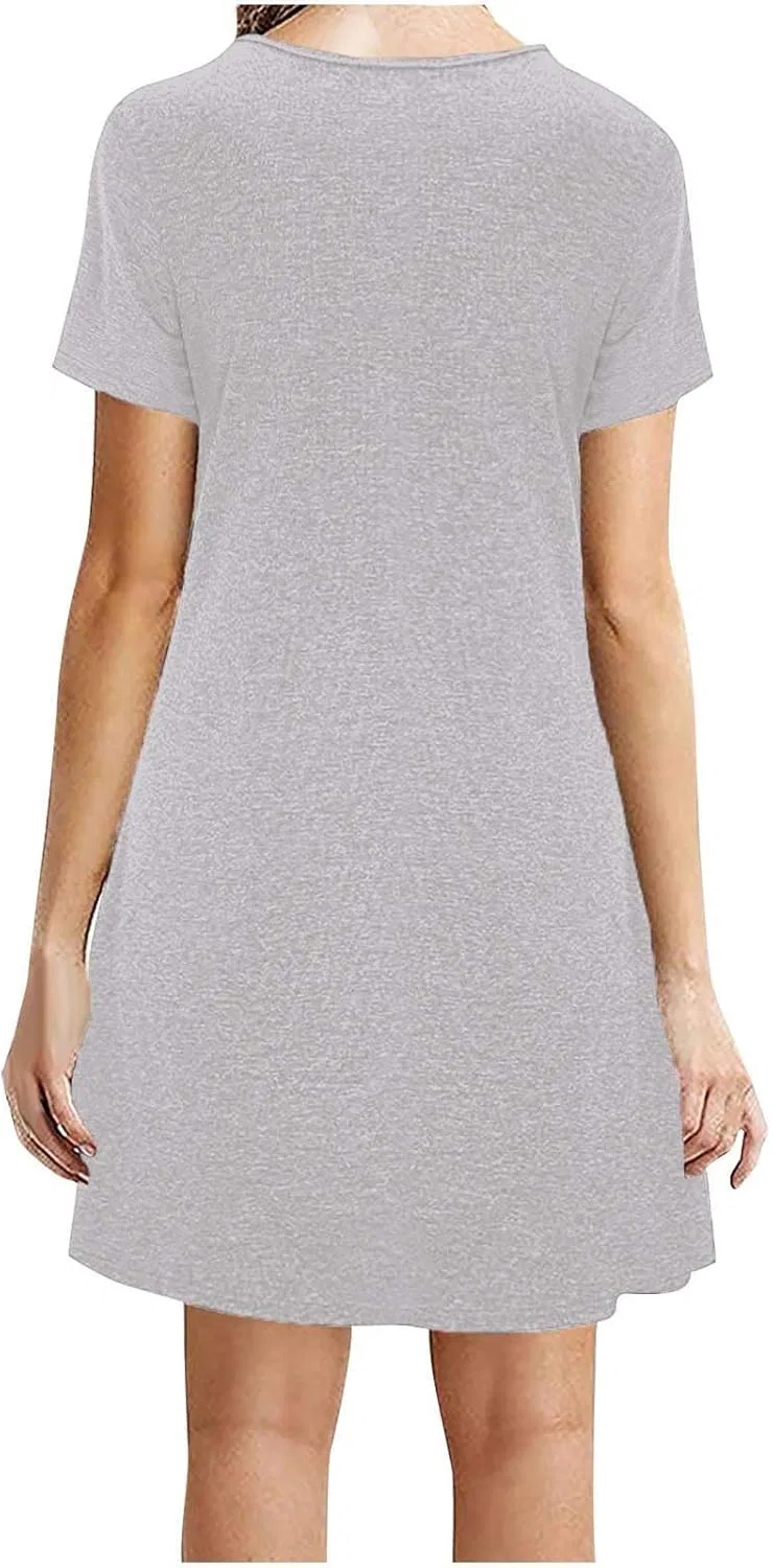 Женское летнее сарафан-миди на бретелях с карманами, Grey