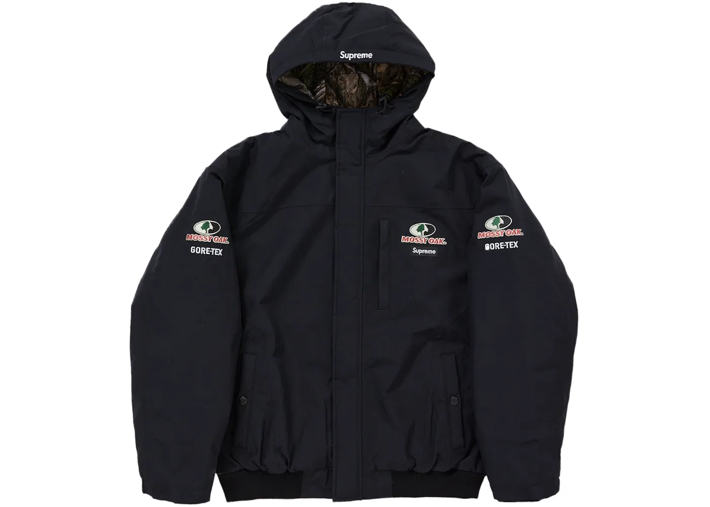 Мужская куртка с принтом Mossy Oak Supreme, Black