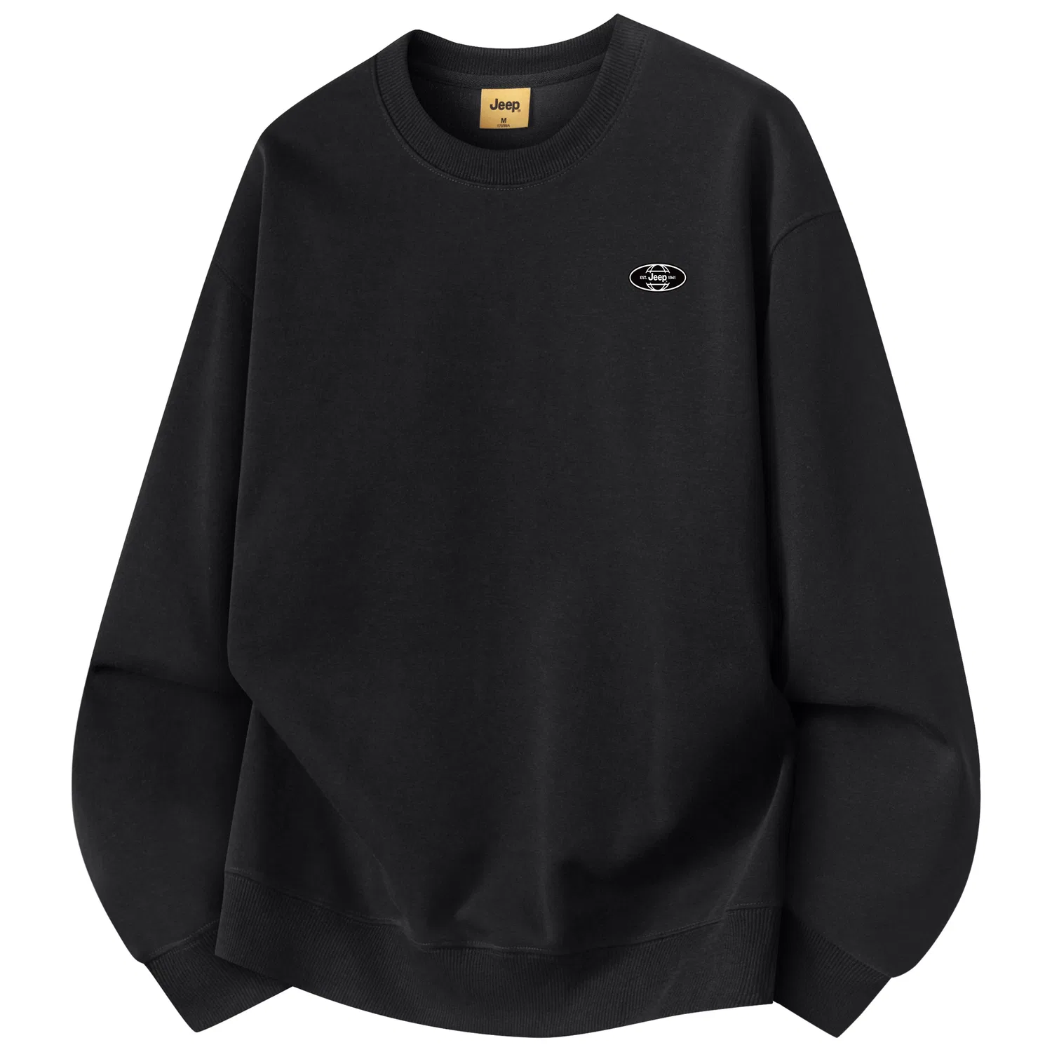 Детский свитшот с круглым вырезом Jeep Leisure Collection, Heather Gray — фото 3