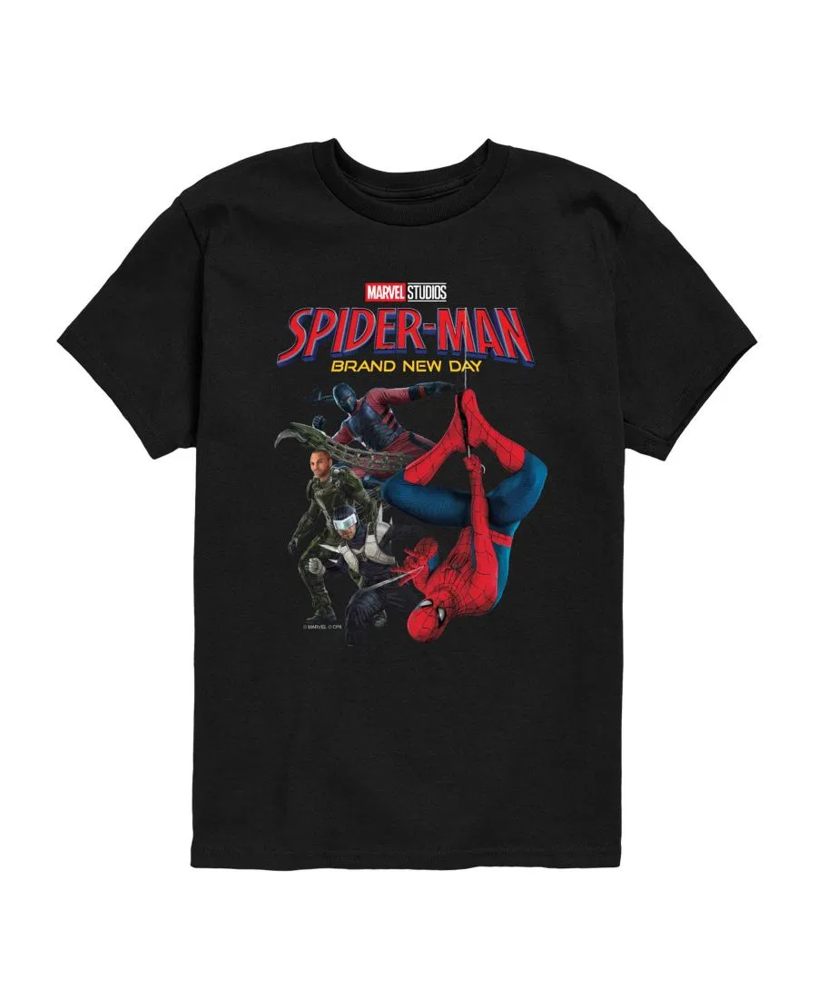 Футболка с коротким рукавом с принтом Spider-Man Brand New Day Marvel, Black