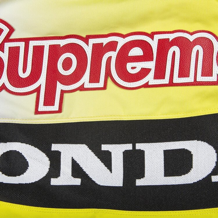 Брюки Supreme x Honda Fox Racing Moto Pant 'Red', красный — фото 3