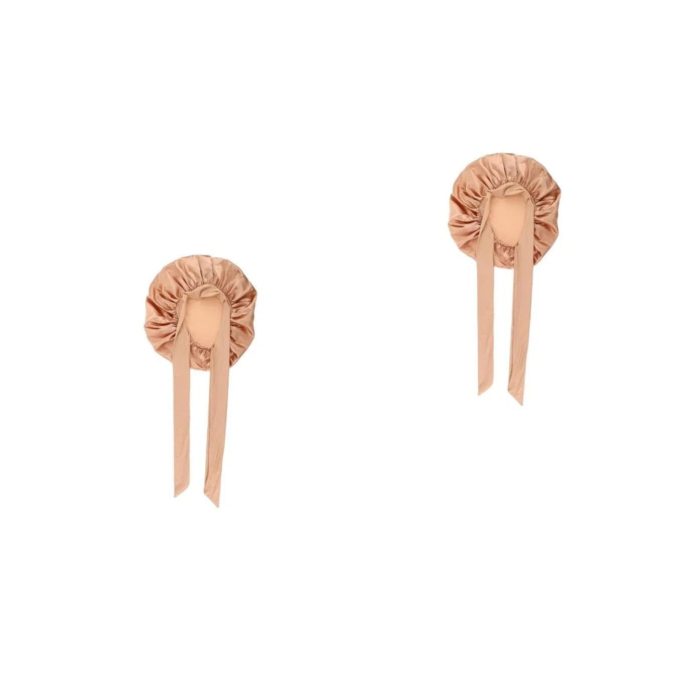 Шапочка для душа Satin, DOITOOL, 2 pcs, 40x40 cm, Golden