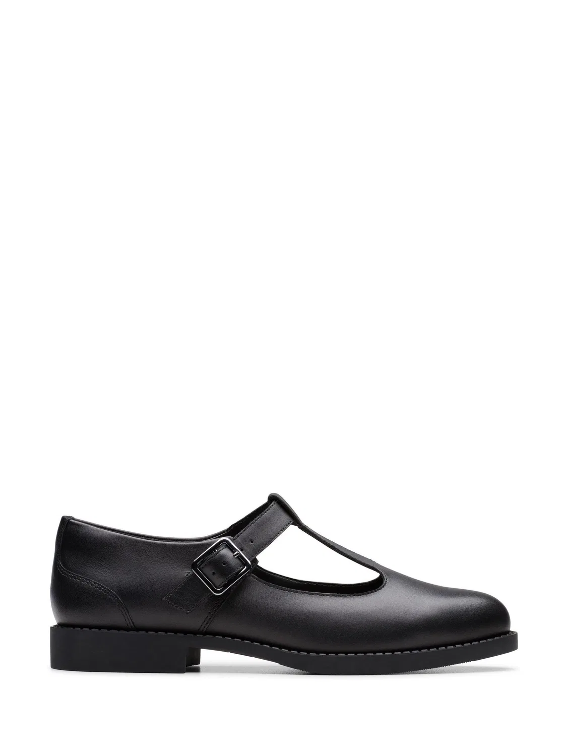 Туфли Clarks Tapa Hope Youth, кожаные, черные