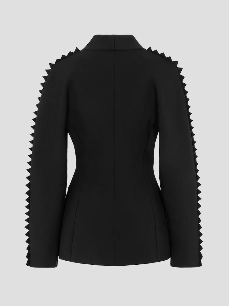 Жакет с шальным воротником JACQUEMUS, Black — фото 2