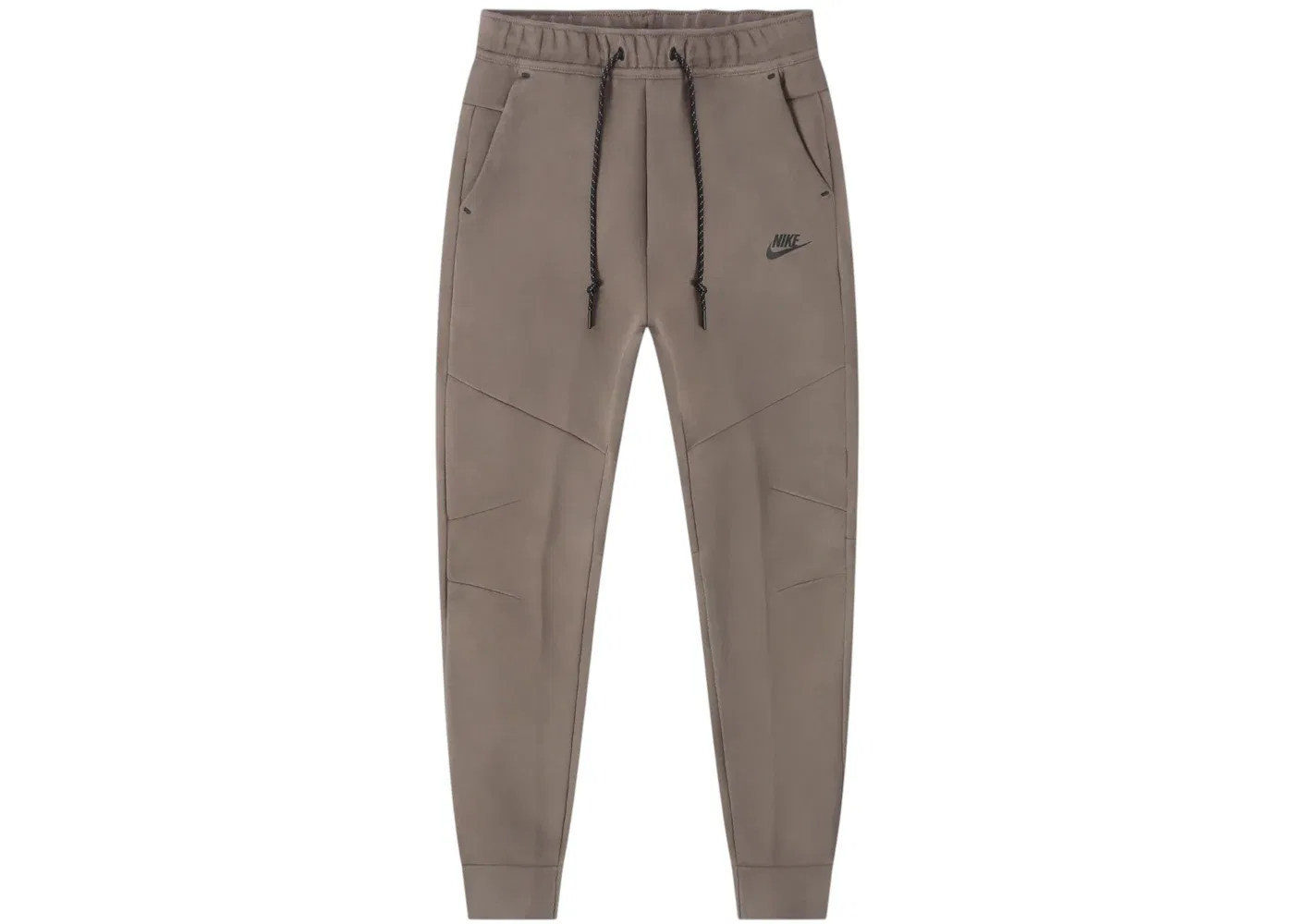 Мужские спортивные штаны с длинным рукавом Nike Tech Fleece Pants, Cave Stone/Black