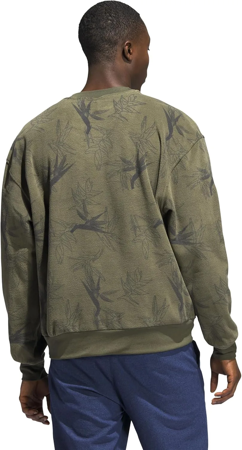 Толстовка adidas Oasis Crew для гольфа — фото 3