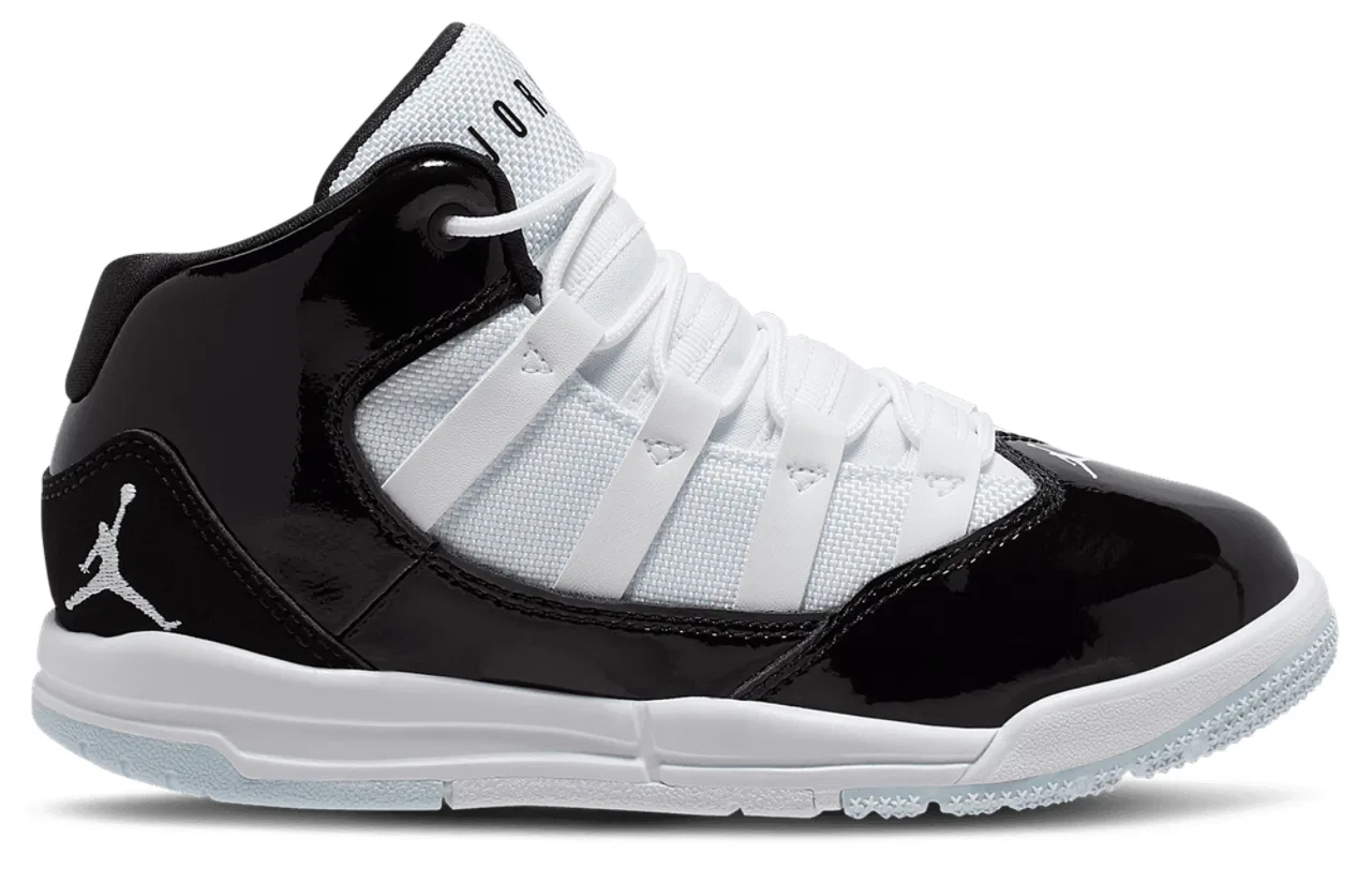Баскетбольные кроссовки для мальчиков Max Aura Jordan, черный/белый