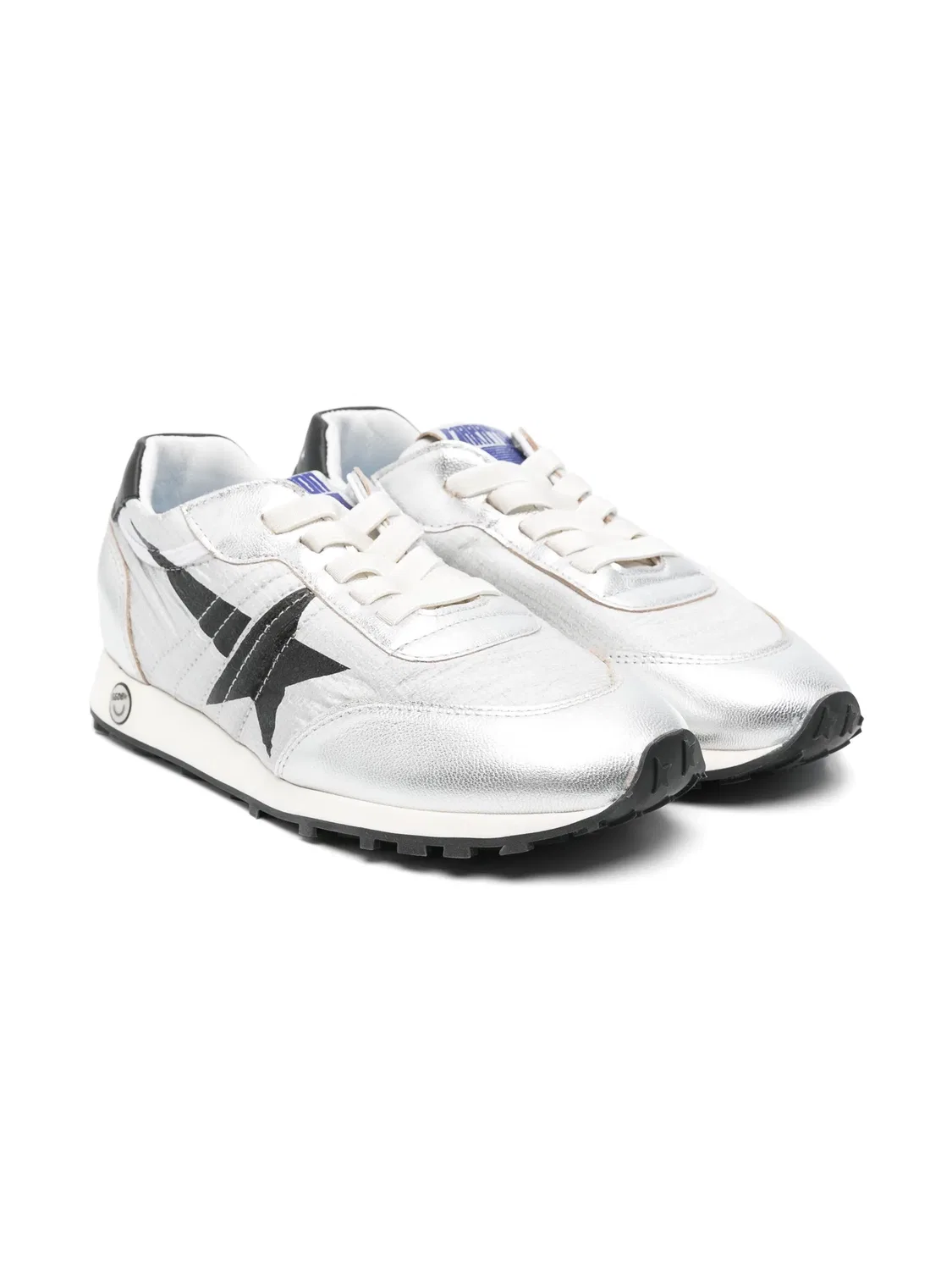 Кроссовки Running Marathon Golden Goose, серебристый