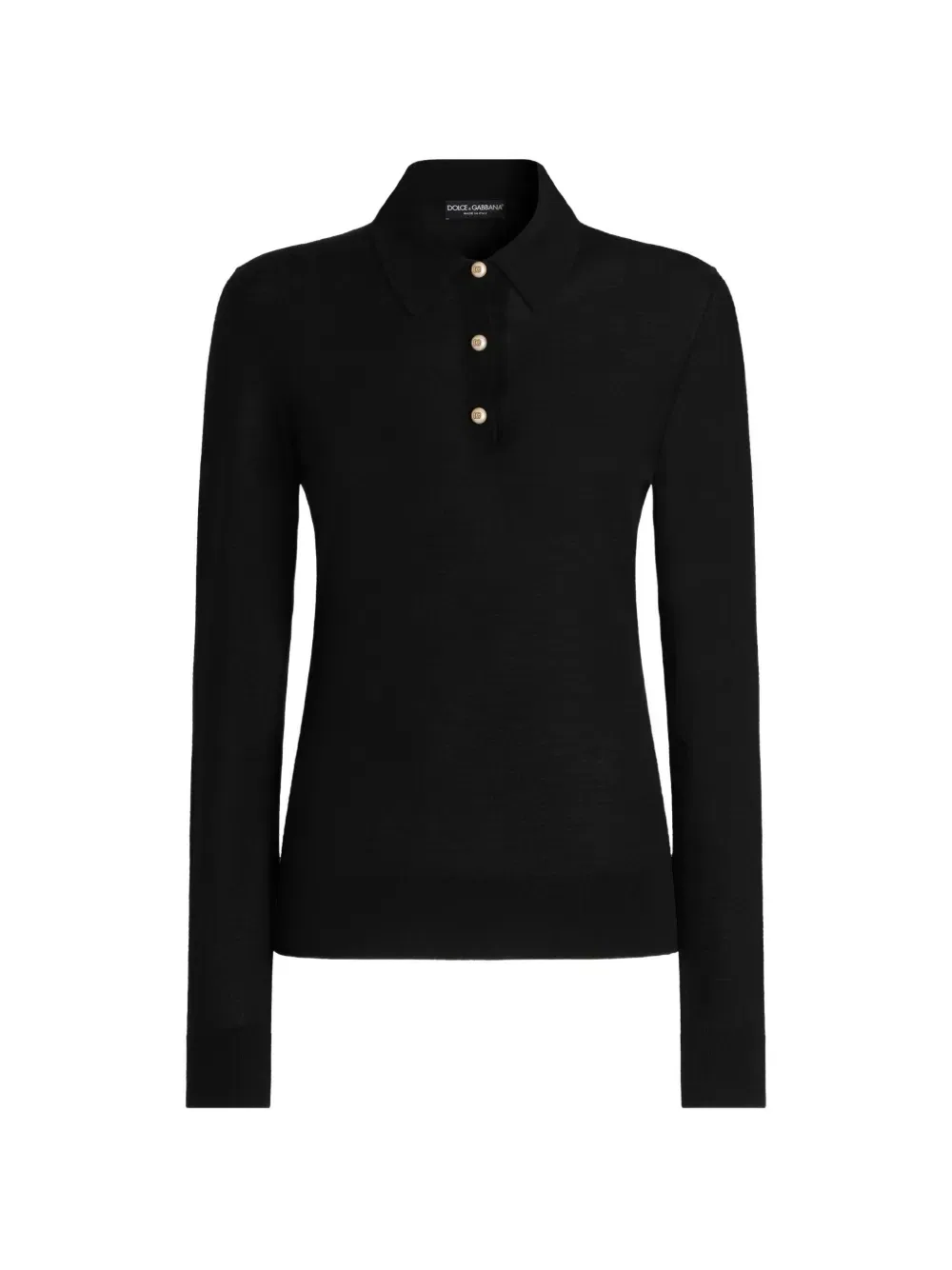 Свитер кашемировый Dolce & Gabbana, черный