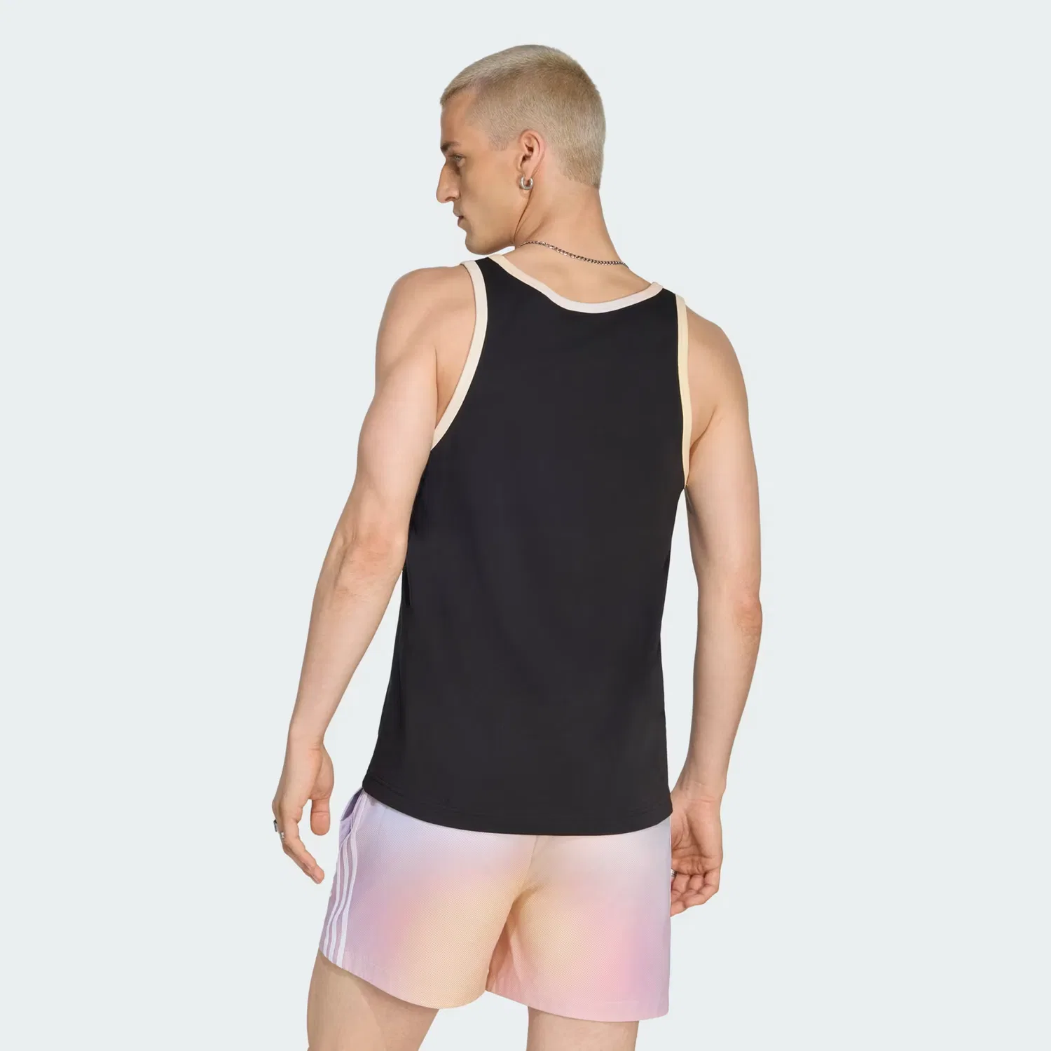 Майка с принтом Love Unites Graphic Tank Adidas Originals, черный — фото 4